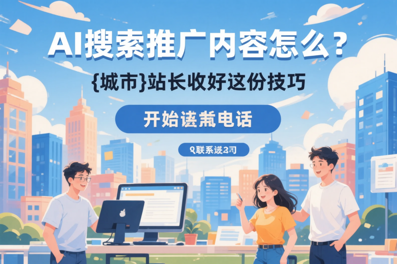 AI搜索推广内容怎么写?南充站长收好这份技巧