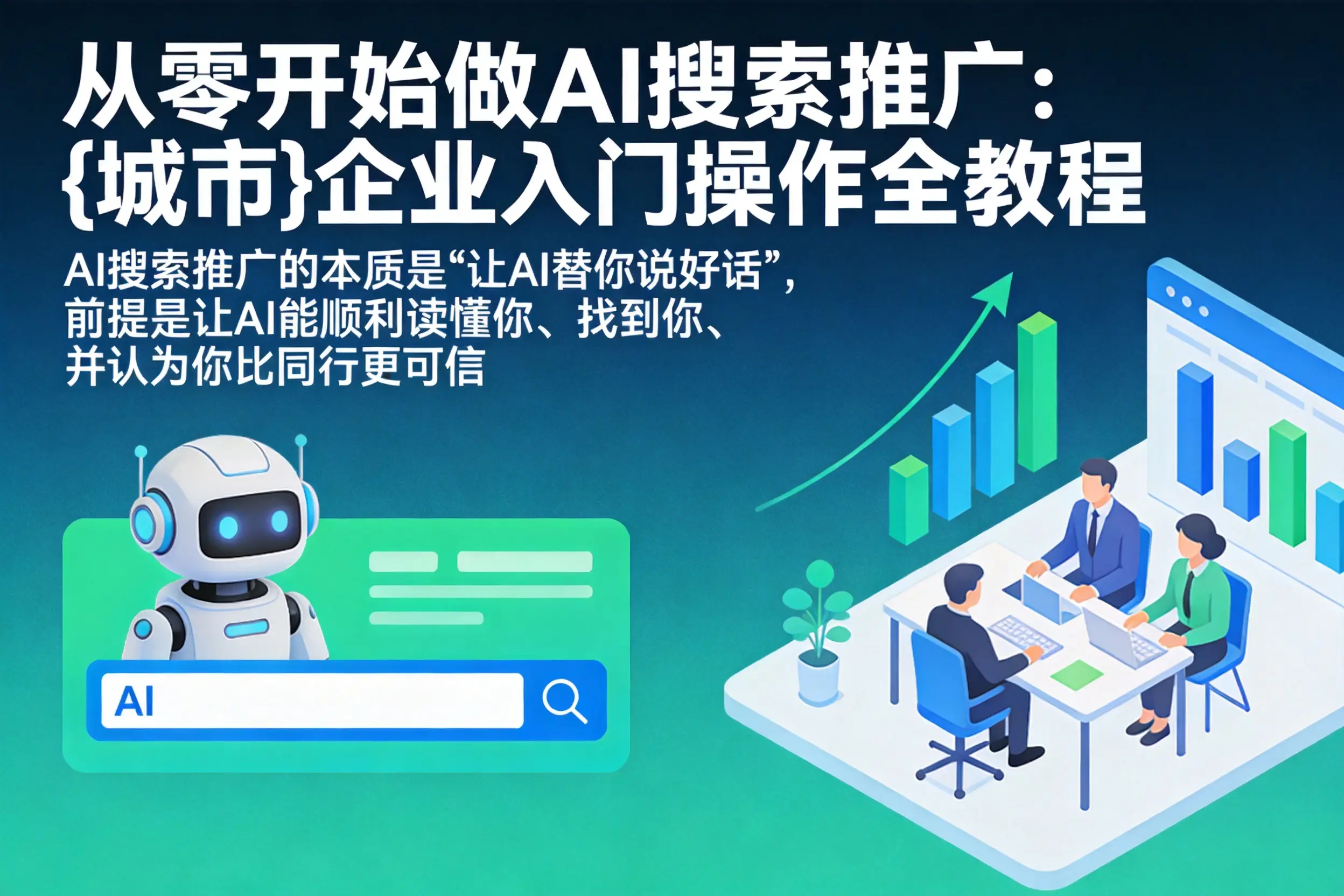 从零开始做AI搜索推广:南充企业入门操作全教程