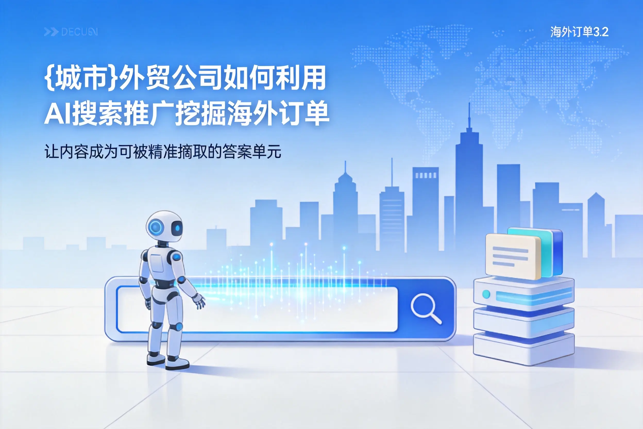 南充外贸公司如何利用AI搜索推广挖掘海外订单