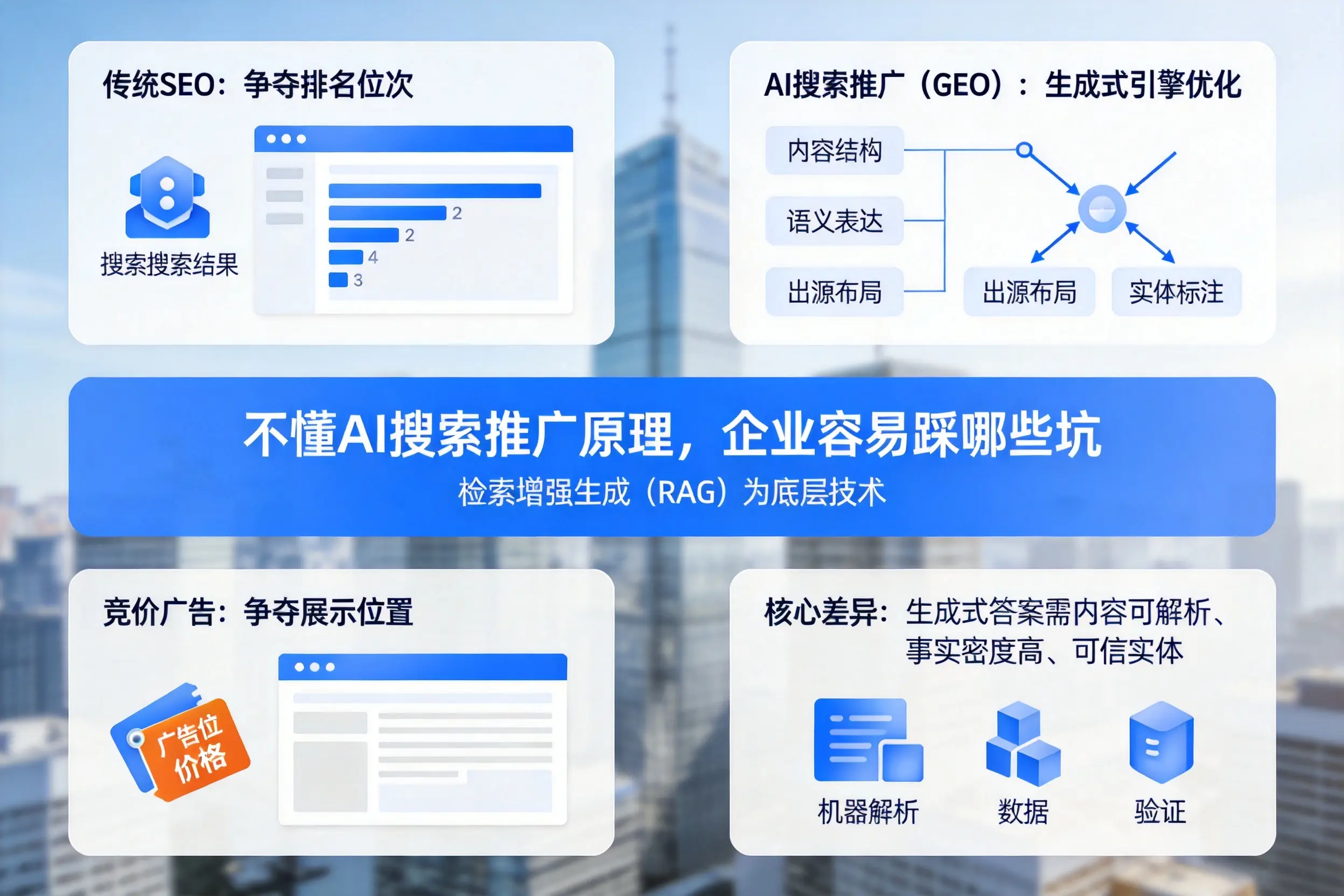 不懂AI搜索推广原理，南充企业容易踩哪些坑