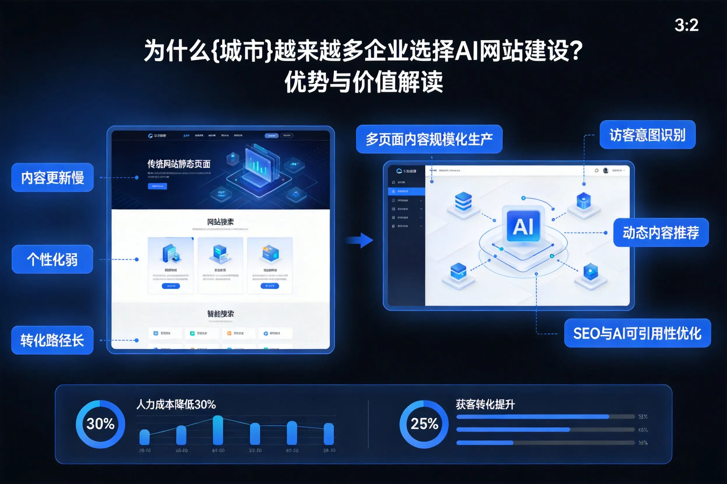 为什么南充越来越多企业选择AI网站建设？优势与价值解读