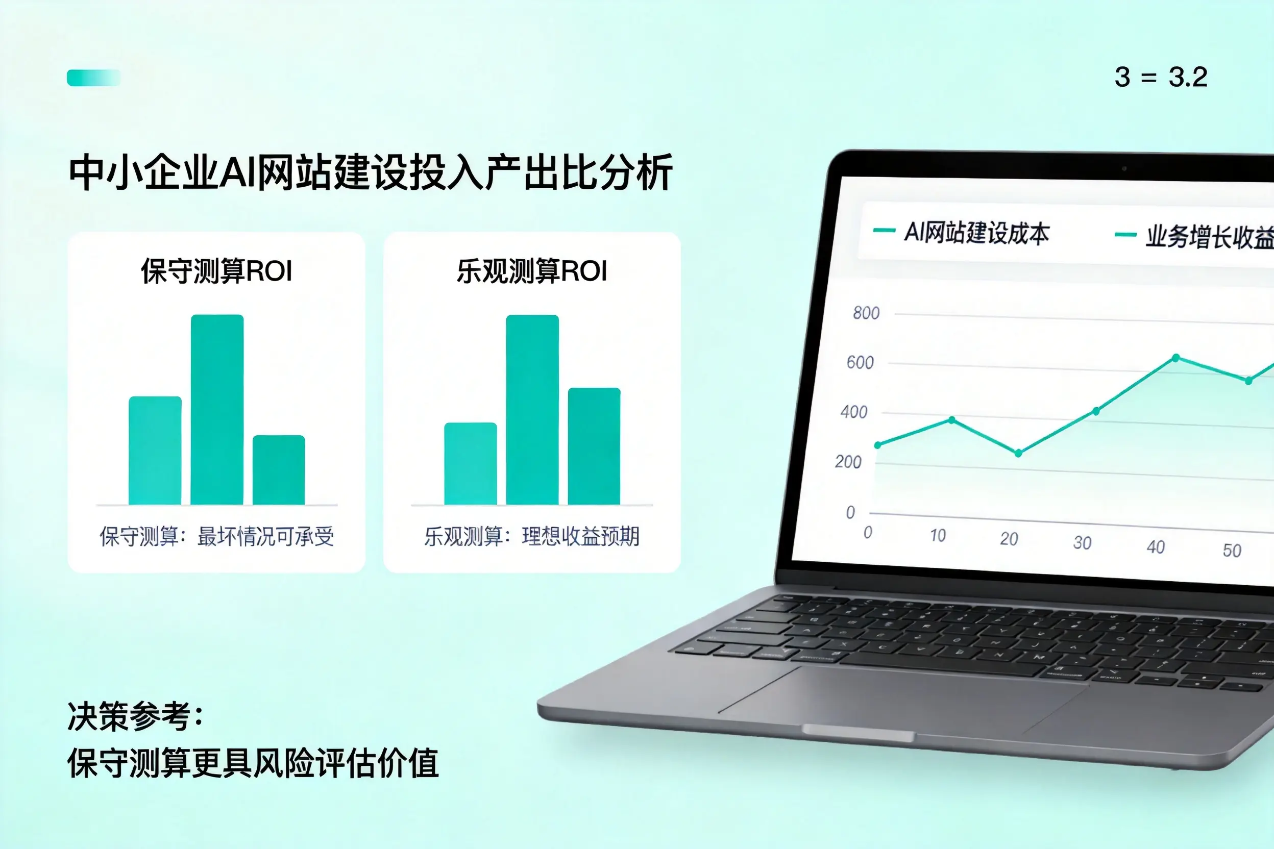 南充中小企业AI网站建设投入产出比怎么算？先看这份分析