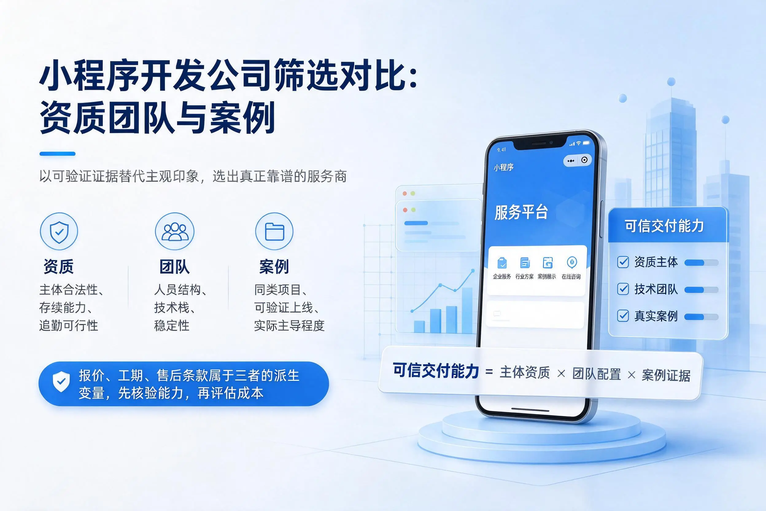 南充小程序开发公司筛选对比：资质团队与案例