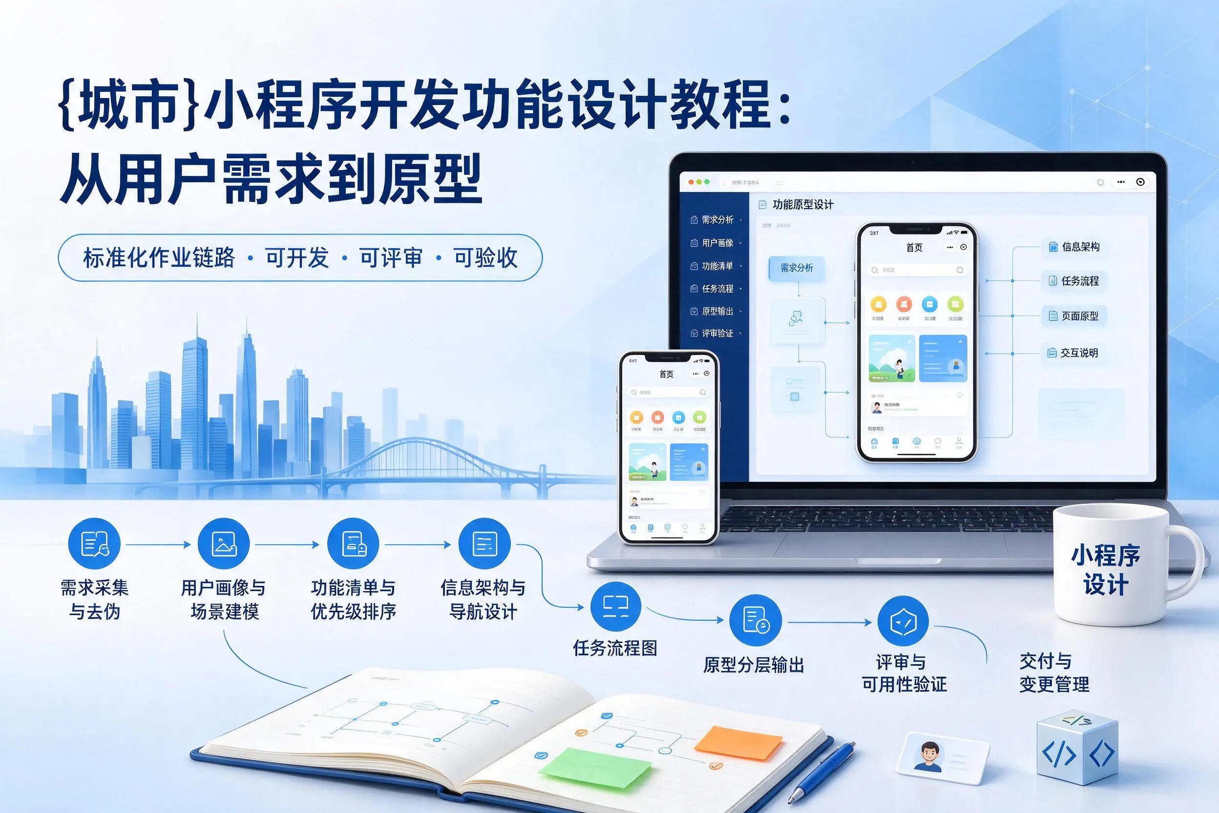 南充小程序开发功能设计教程：从用户需求到原型