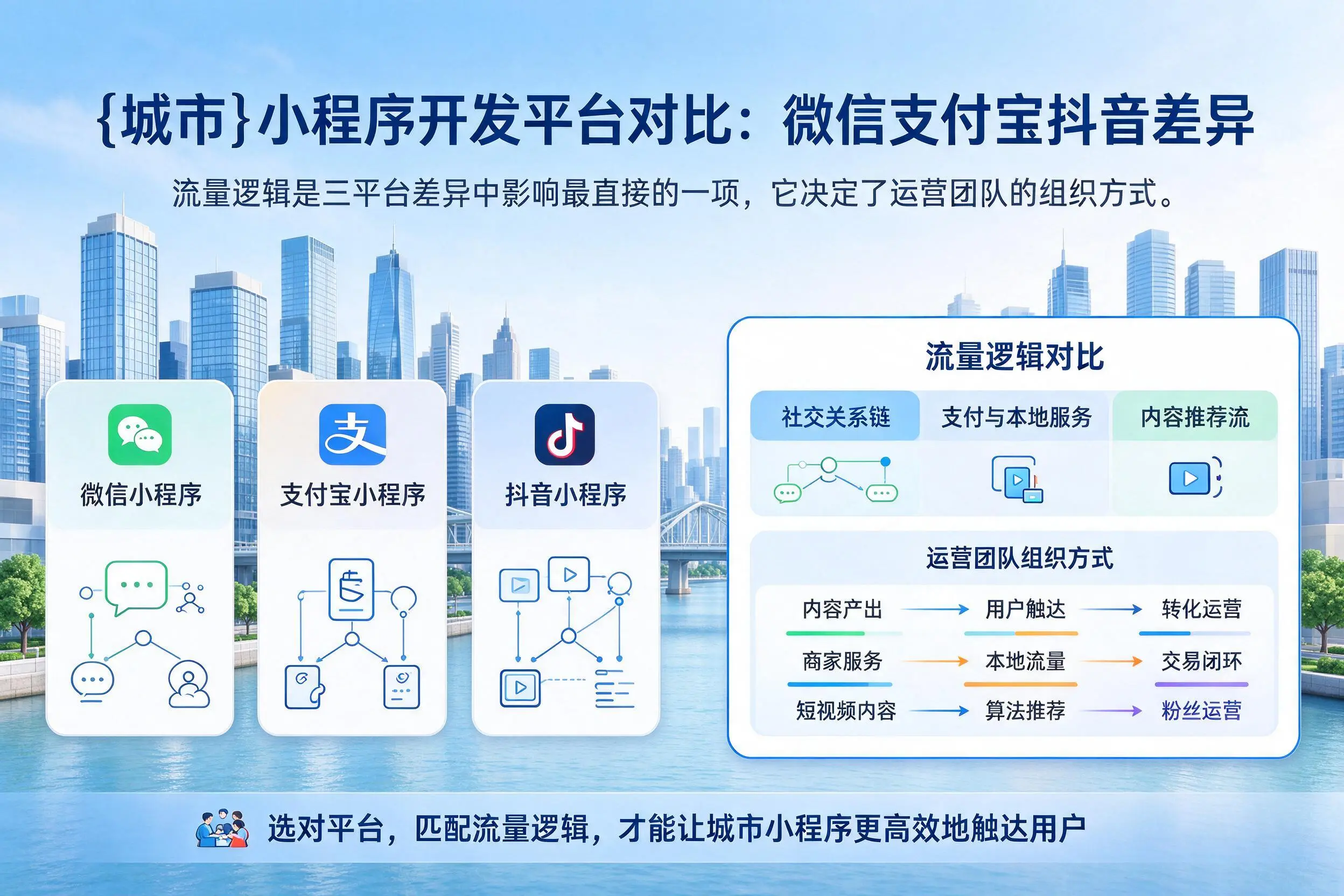 南充小程序开发平台对比:微信支付宝抖音差异