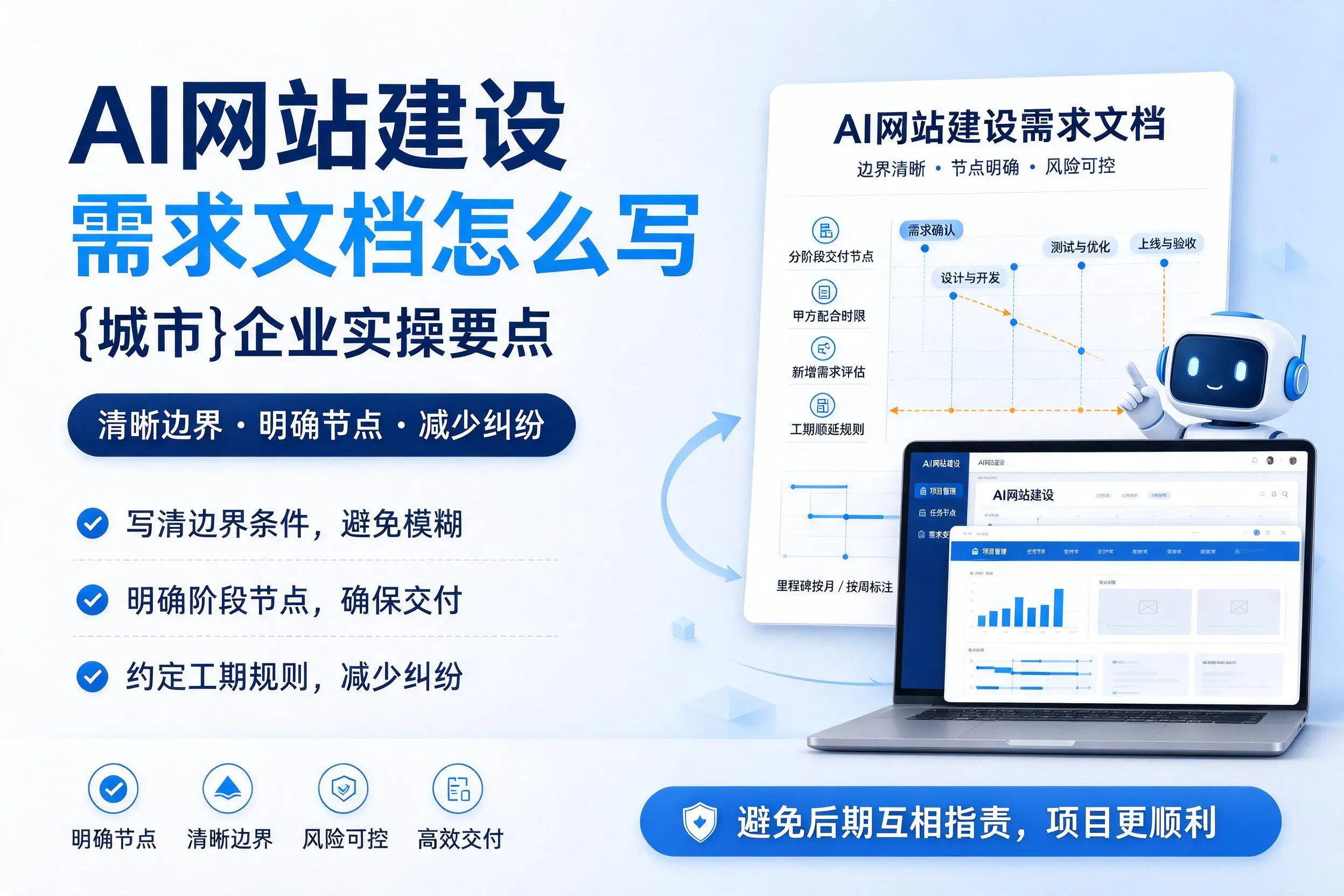 AI网站建设需求文档怎么写，南充企业实操要点