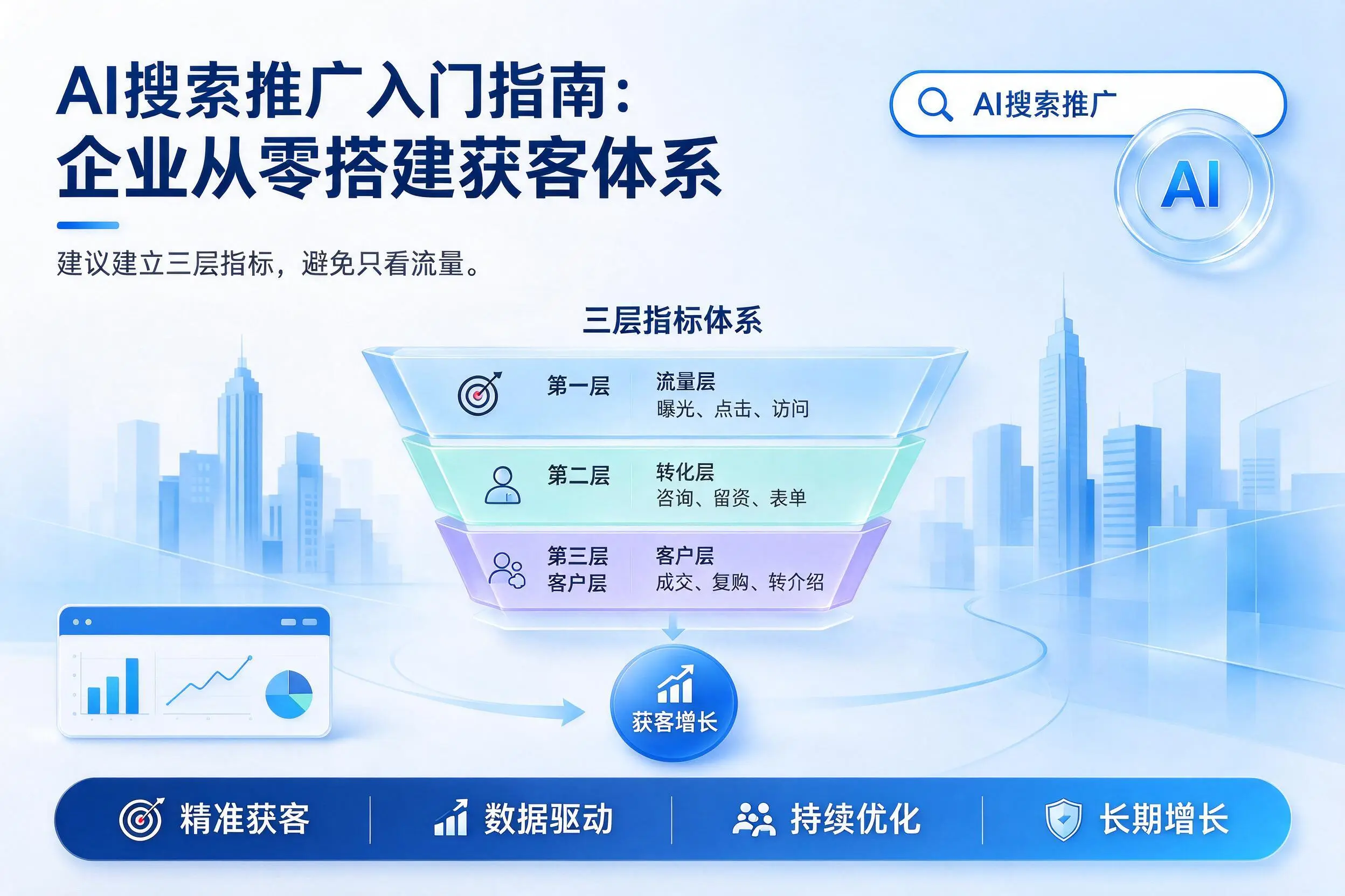 AI搜索推广入门指南:南充企业从零搭建获客体系