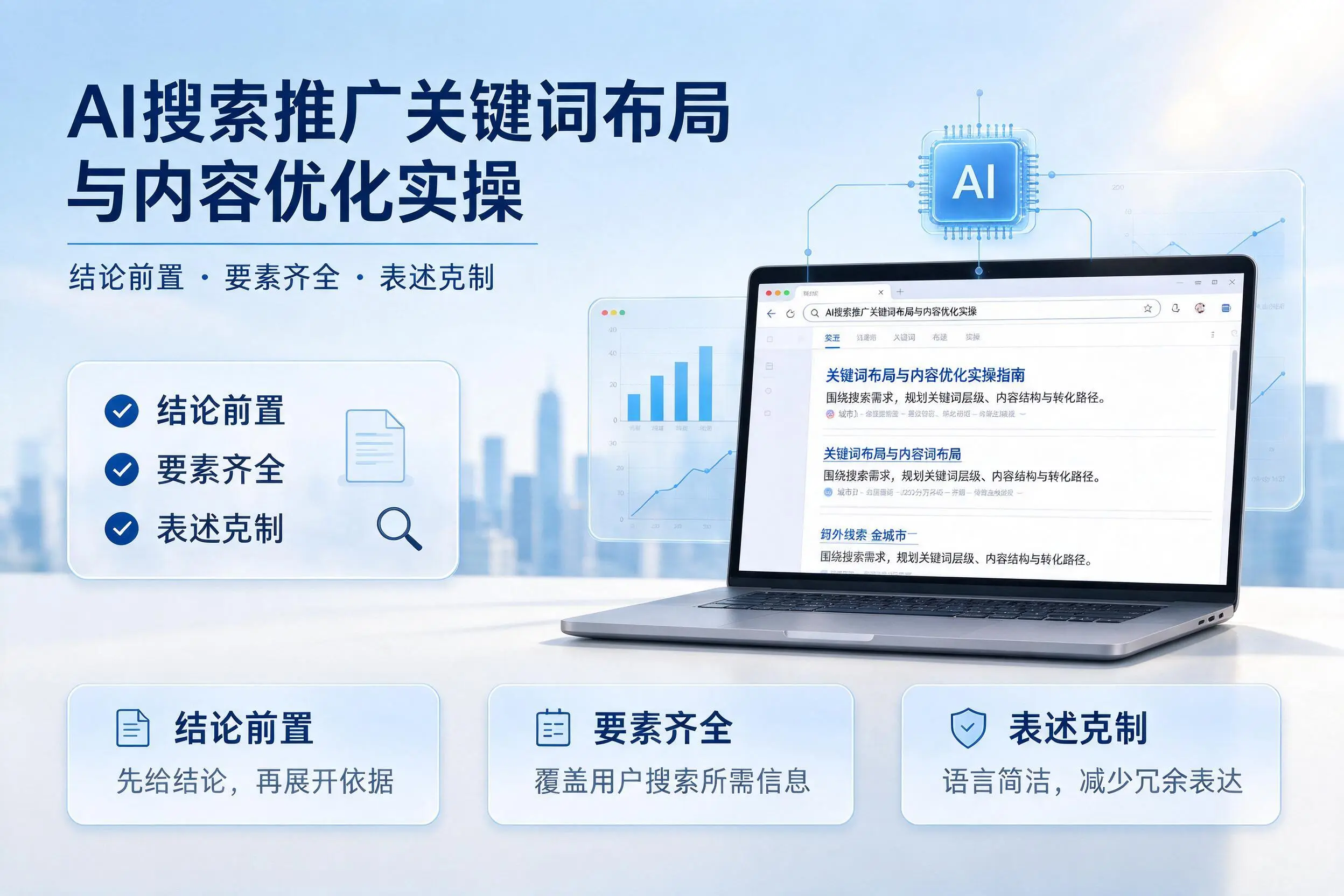 南充AI搜索推广关键词布局与内容优化实操